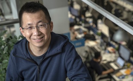 41-letni Zhang Yiming, założyciel koncernu ByteDance, do którego należy TikTok i jego chiński odpowi