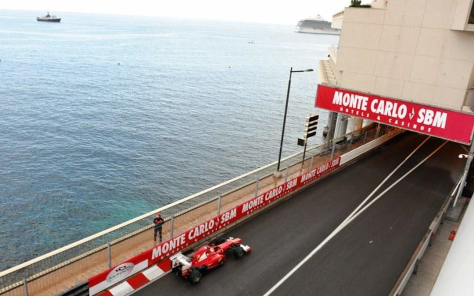 Fernando Alonso na torze Monte Carlo