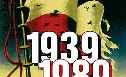Rocznicowy plakat wykorzystujący historyczny plakat z czasów II wojny światowej