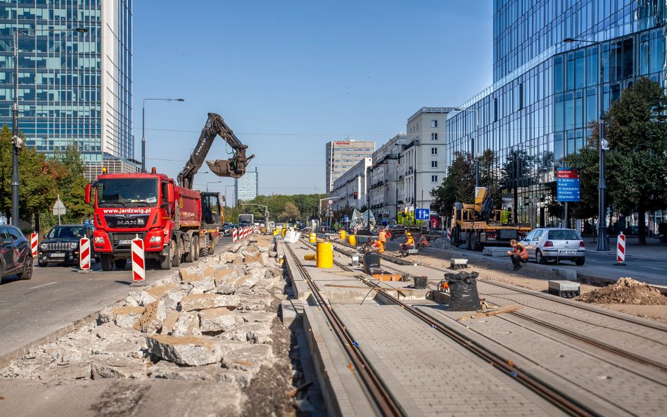 Marszałkowska wciąż pozostaje w ferworze zmian