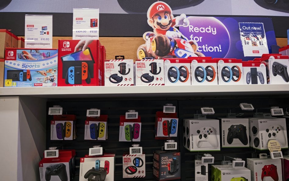 Zysk Nintendo wzrósł o ponad 50 proc. z powodu zwrotu ceł Trumpa