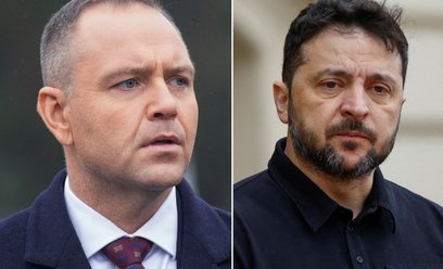 Karol Nawrocki i Wołodymyr Zełenski