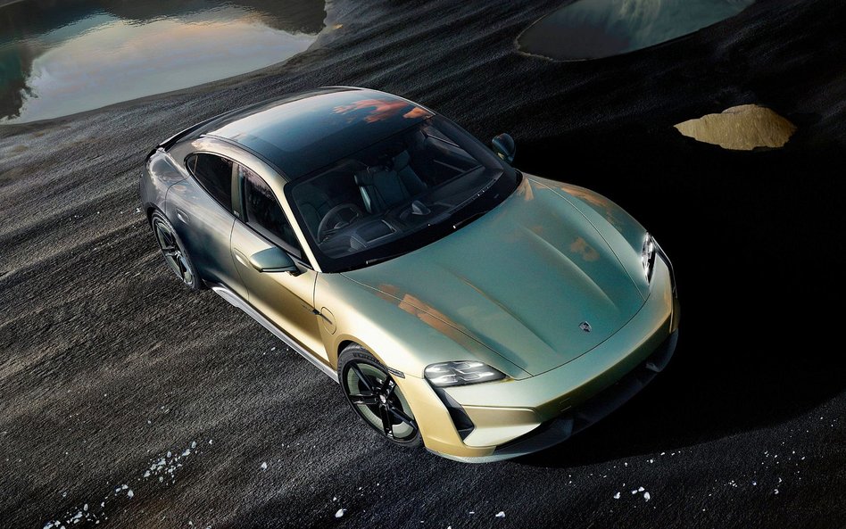 Porsche Taycan Turbo S Celestial Jade powstał tylko w jednym egzemplarzu