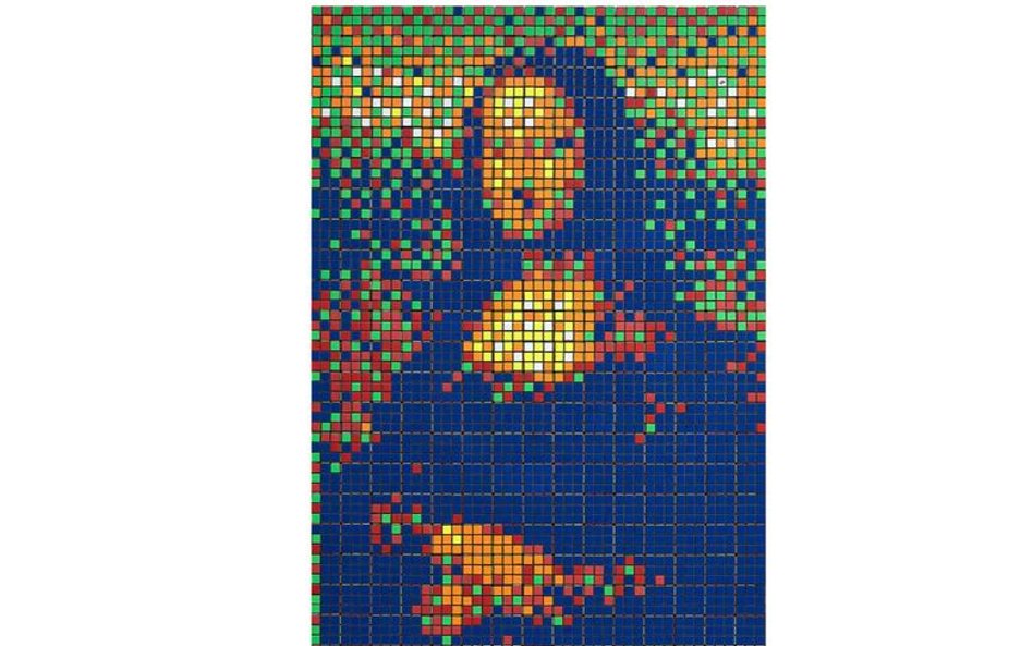 Mona Lisa z kostek rubika sprzedana za 480 tys. euro