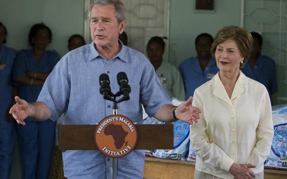 George W. Bush i Laura Bush