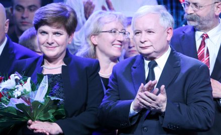 Beata Szydło i Jarosław Kaczyński
