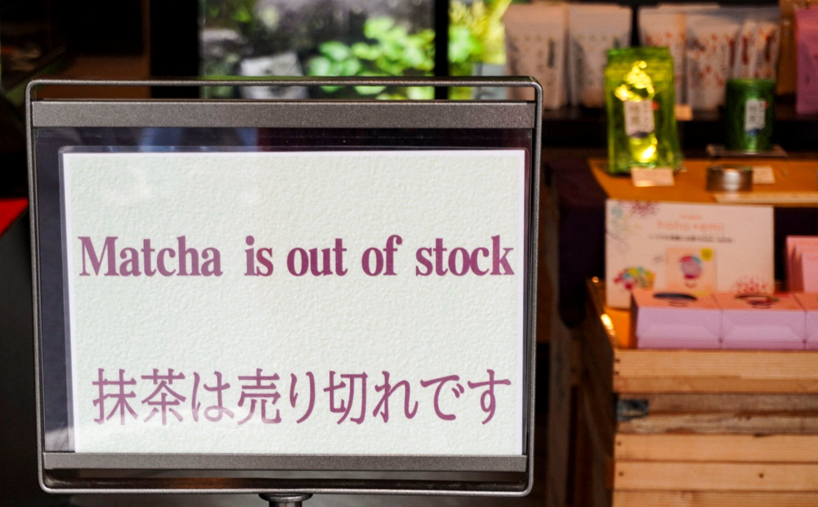 Popularny japoński napój drożeje. Szykujcie się na coraz droższą matchę