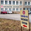 Punkt szczepień na COVID na Słowacji