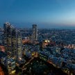 Hotel zajmuje 14 najwyższych pięter tokijskiego wieżowca Shinjuku Park Hyatt.