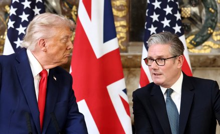Donald Trump i Keir Starmer