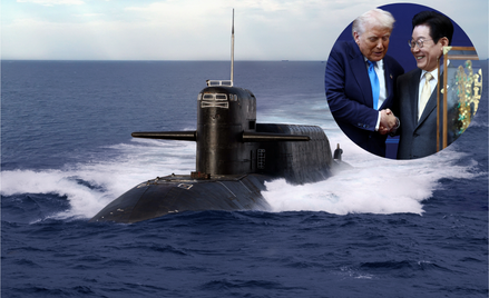 Prezydent USA Donald Trump i prezydent Korei Południowej Lee Jae Myung