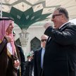 Amerykański sekretarz stanu Mike Pompeo w czasie spotkania z szefem dyplomacji Arabii Saudyjskiej Ab