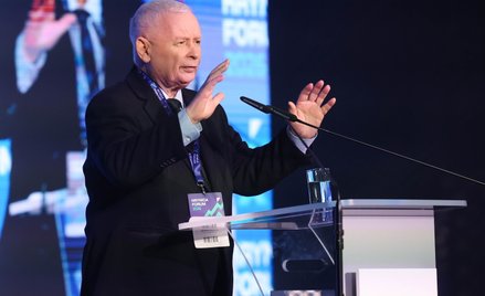 Prezes PiS Jarosław Kaczyński