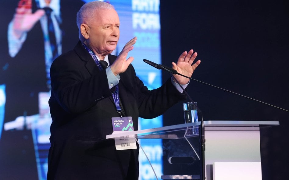 Prezes PiS Jarosław Kaczyński