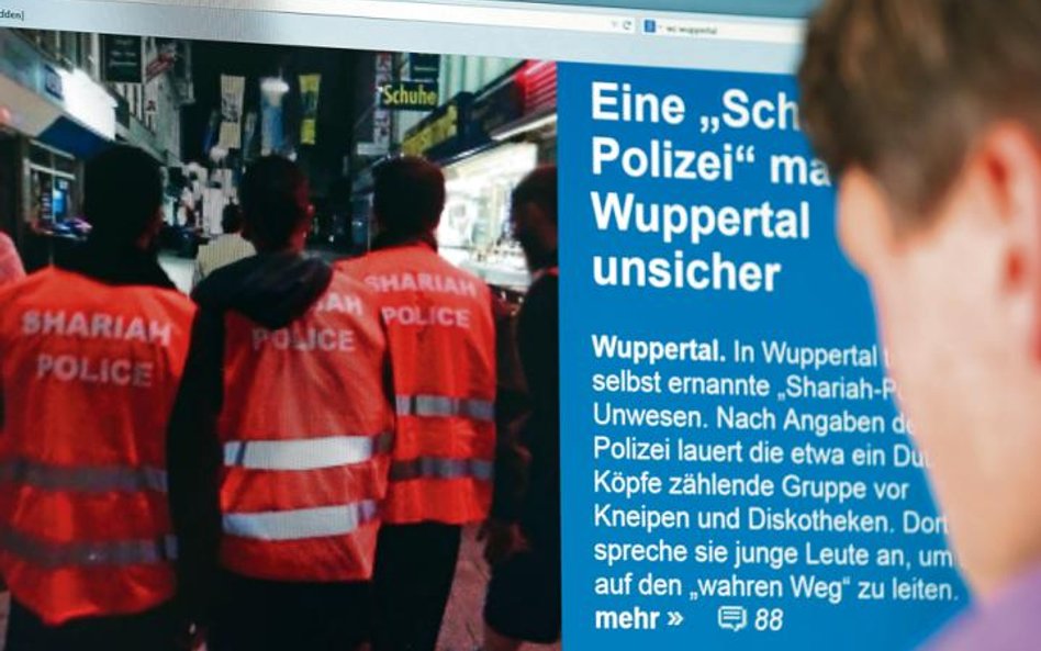 Wuppertal: szariacka policja na ulicach