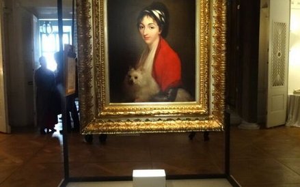 Malarz nieokreślony, XVIII/XIX wiek, „Izabela z Lasockich Ogińska”, ok. 1795