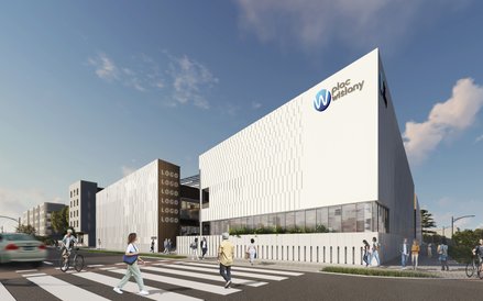 Plac Wiślany ma być miejscem, w którym mieszkańcy Siekierek szybko i wygodnie załatwią najpotrzebnie