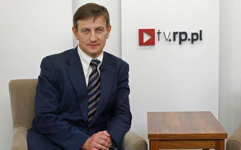 Jarosław Romańczuk w studiu tv.rp.pl