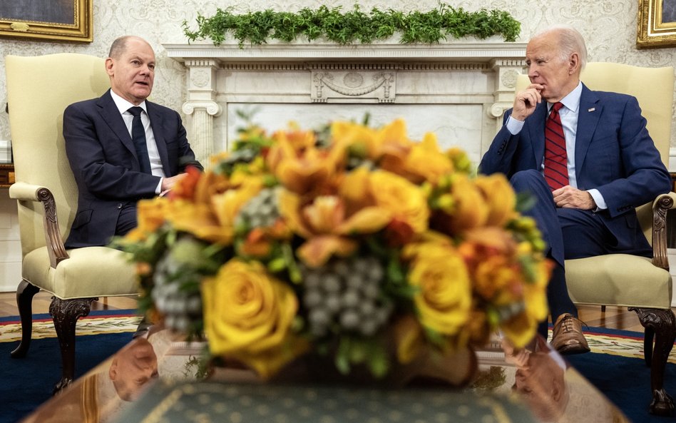 Biden i Scholz razem przeciw Chinom. Ostrzegają Xi Jinpinga