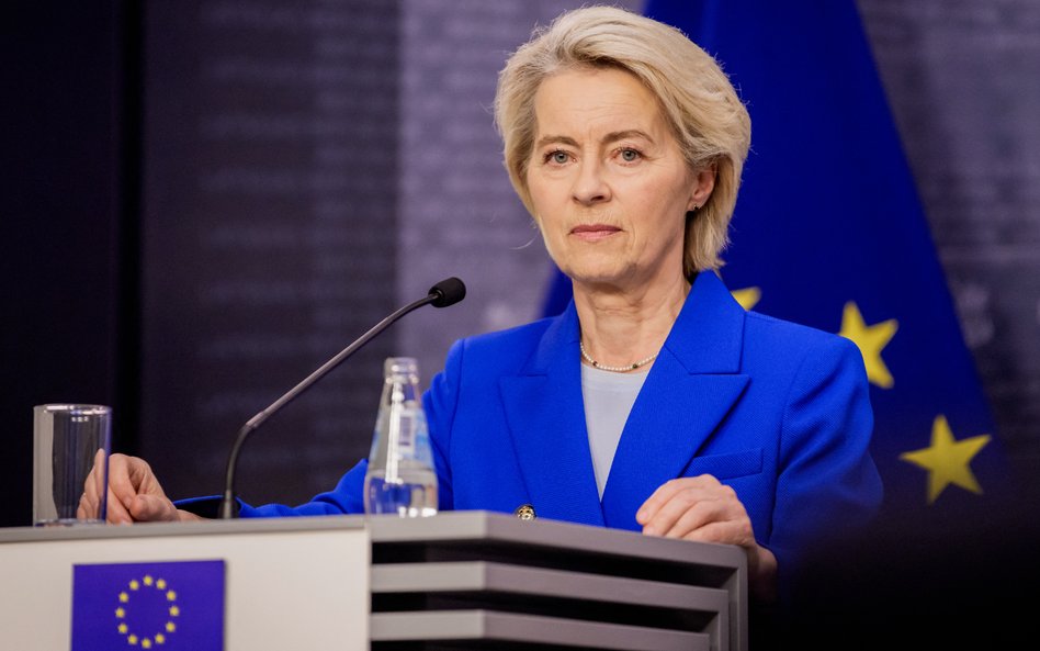 Przewodnicząca Komisji Europejskiej Ursula von der Leyen