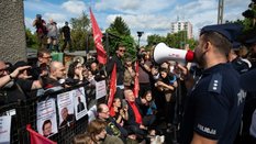 Eksmisja komornicza na Osiedlu Maltańskim w Poznaniu. Na Jednej z posesji osiedla rozpoczęły się czy