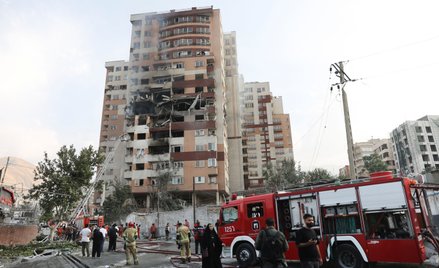 W Teheranie rakiety miały spaść na dzielnicę mieszkalną