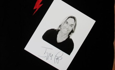 Autograf Iggy Popa trafi na aukcję charytatywną