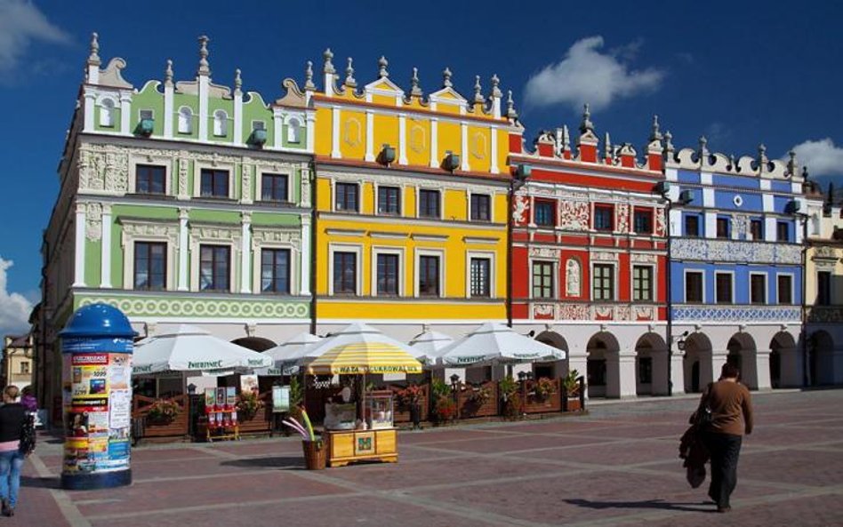 Stare miasto w Zamościu odnowione za pieniądze europejskie