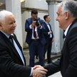Spotkanie wicepremiera Jarosława Kaczyńskiego z premierem Węgier Viktorem Orbánem w czerwcu 2021 rok