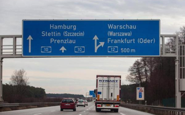 Niemcy - myto tylko na autostradach