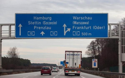 Niemcy - myto tylko na autostradach