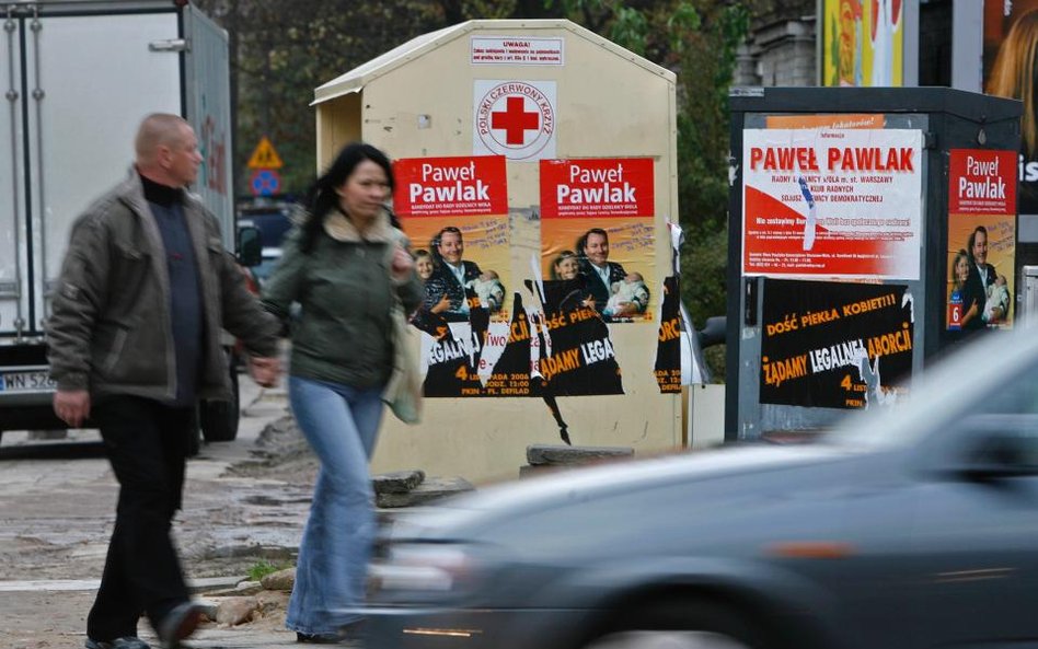 Zezwolenie na plakat wyborczy w pasie drogowym