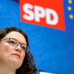 Andrea Nahles, przewodnicząca SPD, stoi wobec największego kryzysu partii w jej ponad 150-letniej hi