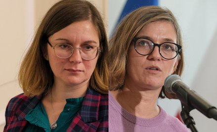 Posłanka Paulina Matysiak i marszałek Senatu Magdalena Biejat