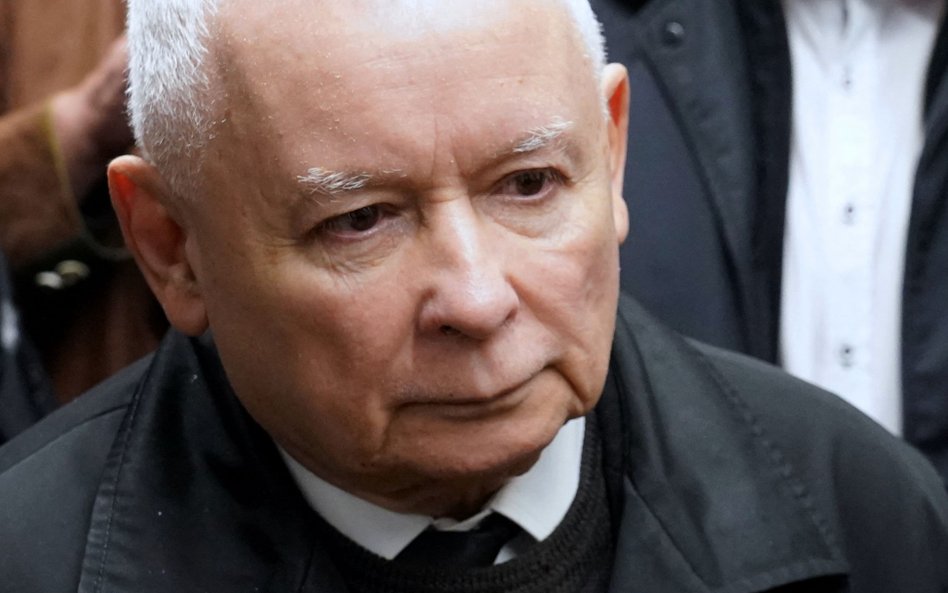 Prezes PiS Jarosław Kaczyński