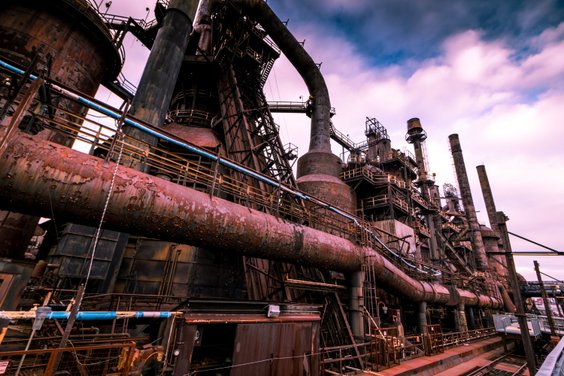 Druga największa firma produkująca stal w USA miała siedzibę w Pensylwanii, zbankrutowała w 2001 r. 