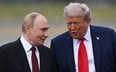 Władimir Putin i Donald Trump podczas spotkania na Alasce w sierpniu 2025 r.