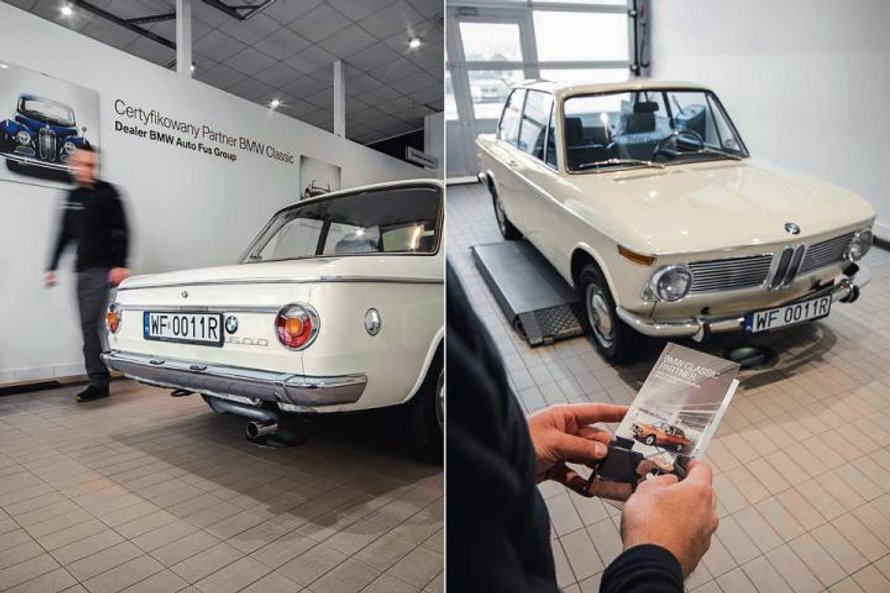 Warszawskie centrum BMW Classic, dedykowane zabytkowym pojazdom, jest pierwszym certyfikowanym serwi