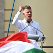 Péter Magyar, lider węgierskiej opozycji.