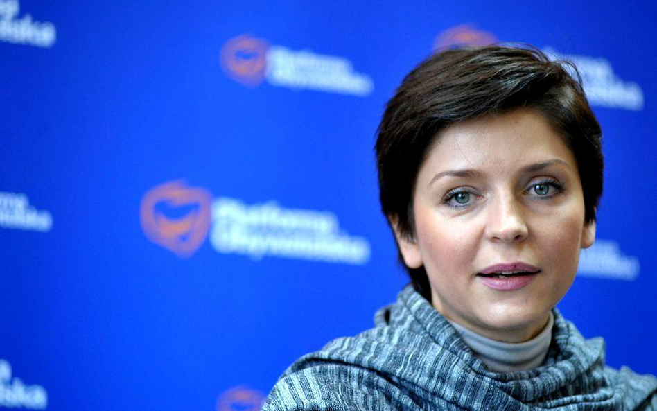 Minister sportu i turystyki Joanna Mucha