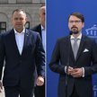 Karol Nawrocki i Grzegorz Płaczek
