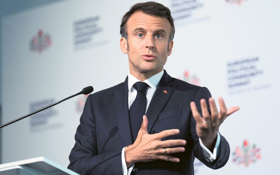 Emmanuel Macron ma ambicję uczynienia z UE geopolitycznego gracza tej samej wagi co USA i Chiny. Na 