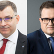 Zbigniew Jagiełło, prezes PKO BP i Michał Krupiński, prezes Pekao
