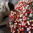 mieszkańcy Uherskiego Brodu oddaja cześć ofiarom