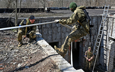 Żołnierze ukraińskiej obrony terytorialnej
