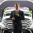 Elon Musk podczas dnia otwarcia fabryki Tesli w Gruenheide w Niemczech