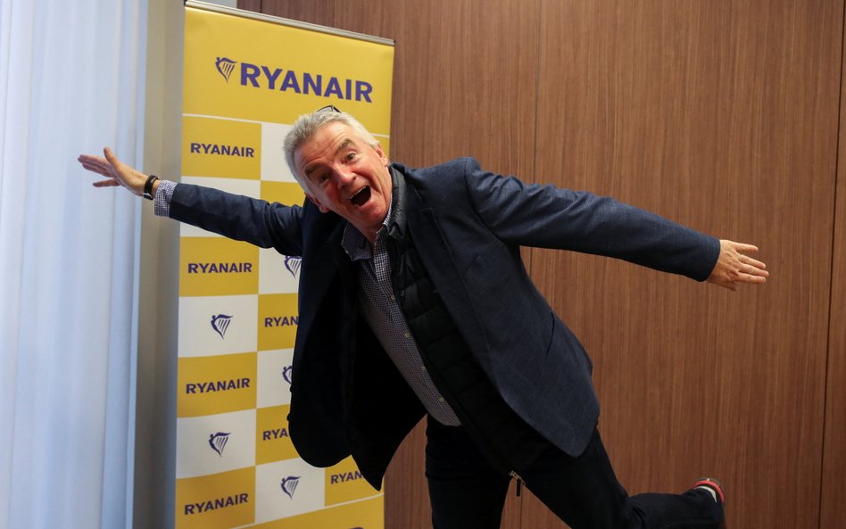 Prezes Ryanair Michael O'Leary