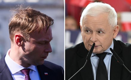Marcin Mastalerek i Jarosław Kaczyński