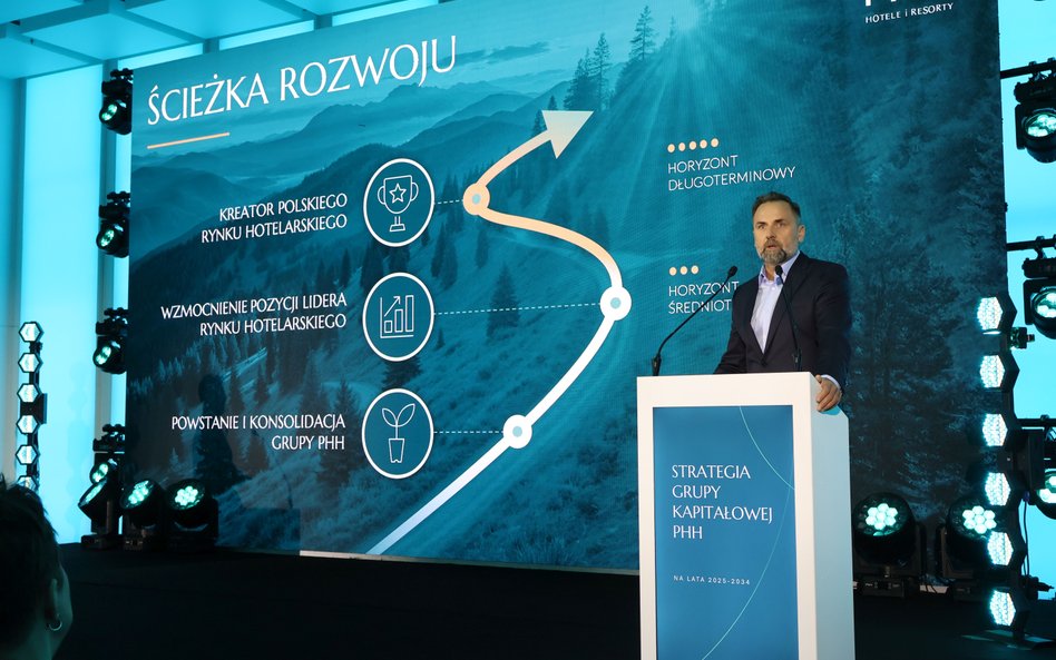 Prezes Polskiej Grupy Hotelowej Rafał Kincler wskazał trzy etapy dochodzenia do nowej pozycji swojej