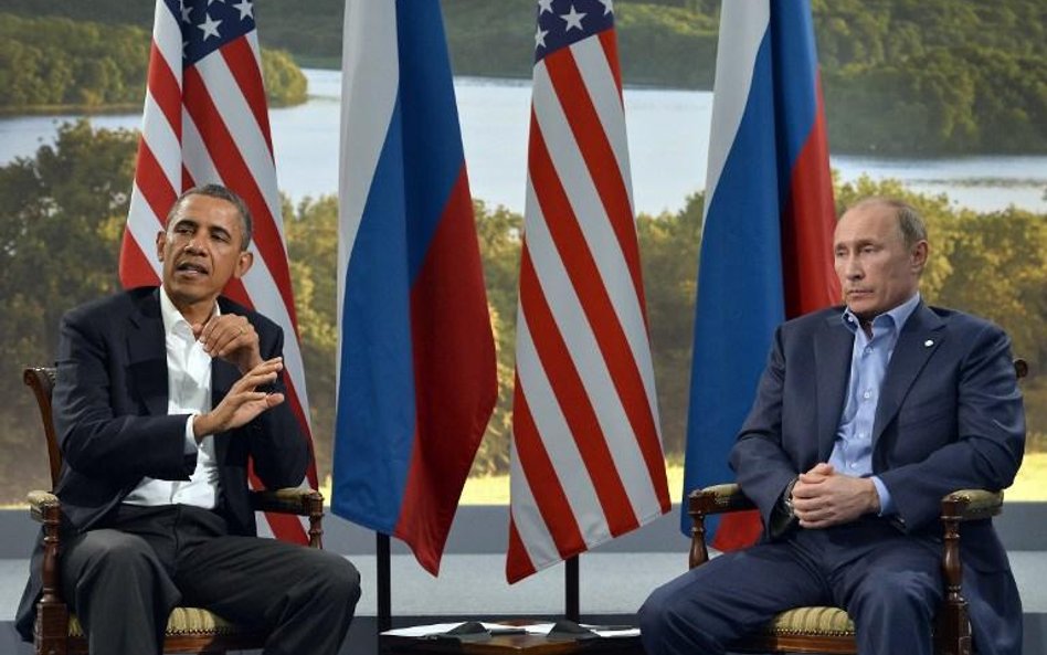 Barack Obama i Władimir Putin